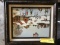 FRAMED OIL ON CANVAS - WINTER SCENE - SIGNED R SMITH - 13'' x 15''