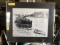 FRAMED PHOTOGRAPH - ''THE PILAR'' IN HAVANA HARBOR - 22'' x 26''