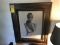 FRAMED ARTWORK - TOPLESS WOMEN - SIGNED PRITCHARD - 32''H x 27''W