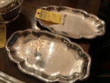 SILVER PLATED SERVERS / TRAYS - 12''