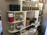 CONTENTS OF WALL SHELF