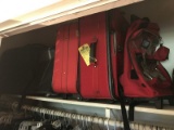 PIECES ASSORTED ROLLING LUGGAGE - 1 LEATHER / 3 RED