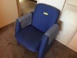 BLUE ARM CHAIR