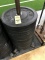 LBS RUBBER PLATE WEIGHTS - 19 x 10LBS - WITH ROLLING STAND