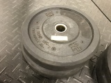 LBS RUBBER PLATE WEIGHTS - 2 x 45LBS