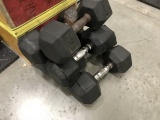 DUMBBELLS - 210LBS - 35LBS EACH