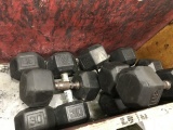 DUMBBELLS  - 210LBS - 30LBS EACH