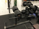 BLACK GLUTE / HAMSTRING MACHINE