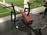 BODY MASTER INCLINE BENCH WITH OLYMPIC BAR