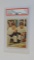 BASEBALL CARD - 1957 TOPPS #407 - BERRA / MANTLE YANKEES POWER HITTERS - PSA GRADE 3