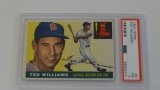 BASEBALL CARD - 1955 TOPPS #2 - TED WILLIAMS - PSA GRADE 3