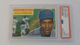 BASEBALL CARD - 1956 TOPPS #15 - ERNIE BANKS - PSA GRADE 3