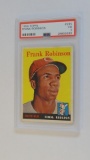 BASEBALL CARD - 1958 TOPPS #285 - FRANK ROBINSON - PSA GRADE 3