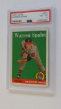 BASEBALL CARD - 1958 TOPPS #270 - WARREN SPAHN - PSA GRADE 4