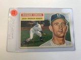 BASEBALL CARD - 1956 TOPPS #63 - ROGER CRAIG - GRADE 1-2