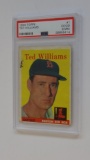 BASEBALL CARD - 1958 TOPPS #1 - TED WILLIAMS - PSA GRADE 2