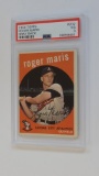 BASEBALL CARD - 1959 TOPPS #202 - ROGER MARIS - PSA GRADE 3