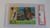 BASEBALL CARD - 1960 TOPPS #73 - BOB GIBSON - PSA GRADE 1