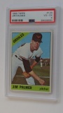 BASEBALL CARD - 1966 TOPPS #126 - JIM PALMER - PSA GRADE 4