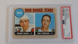 BASEBALL CARD - 1968 TOPPS #247 - REDS ROOKIES JOHNNY BENCH - PSA GRADE 5