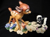 WALT DISNEY COLLECTIBLE - BAMBI & FLOWER