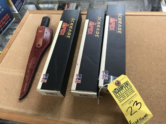 FILET KNIVES (NEW IN BOX)