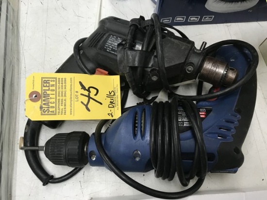 3/8'' CORDLESS DRILLS (USED)