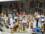 ASSORTED BLADES, BOX CUTTERS, SCRAPERS, ETC.