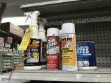 ASSORTED CLEANERS & SEALERS