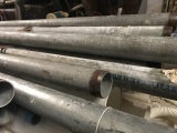 LOT GALVANIZED PIPES WITH THREADED ENDS