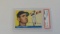 BASEBALL CARD - 1955 TOPPS #1 - DUSTY RHODES - PSA GRADE 4.5