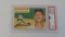 BASEBALL CARD - 1956 TOPPS #140 - HERB SCORE - WHITE BACK - PSA GRADE 3