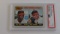 BASEBALL CARD - 1965 TOPPS #473 - ORIOLES ROOKIES P. BLAIR / D. JOHNSON - PSA GRADE 5