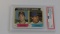 BASEBALL CARD - 1974 TOPPS #207 - STRIKEOUT LEADERS N. RYAN / T. SEAVER - PSA GRADE 7 NM