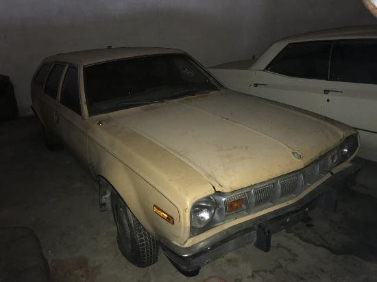 AMC RAMBLER HORNET - A7A087C268194 - WHITE - ODOMETER READS 351,212 MILES (NO TITLE) (DOES NOT START