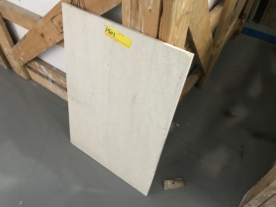 SQ.FT. - HONED VEIN CUT MARBLE - 16'' x 24'' x 7/16'' - 151 PIECES / 403.17 SQ.FT. (CRATE #43)