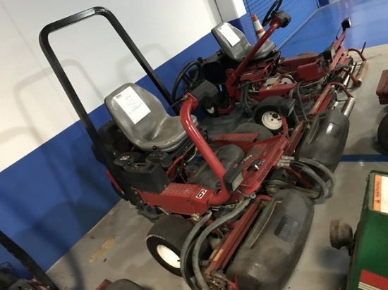 TORO GREENSMASTER 3150-Q MOWER WITH VANGUARD 18HP ENGINE - SERIAL No. 04358-314000137