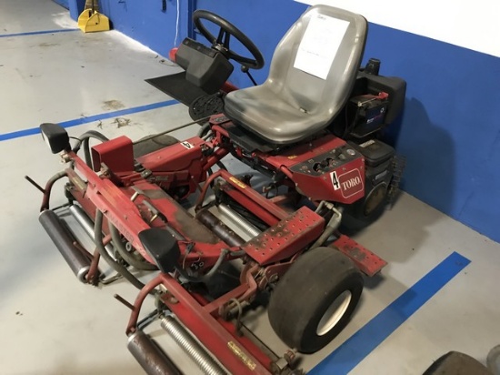 TORO GREENSMASTER 3100 MOWER WITH VANGUARD 18HP ENGINE - SERIAL No. 04356-90000229 - 2366.5 HOURS