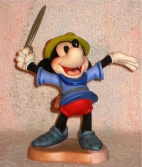 WALT DISNEY COLLECTIBLE - BRAVE LITTLE TAILOR (1993 MEMBERS ONLY SCULPTURE)