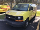 2012 CHEVY 3/4 TON VAN - 1GCWGFCA2C1148999 - MILES 145,040 (MISSING PASSENGER SIDE MIRROR) (#00158)