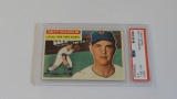 BASEBALL CARD - 1956 TOPPS #307 - HOYT WILHELM - PSA GRADE 4.5