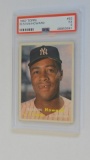 BASEBALL CARD - 1957 TOPPS #82 - ELSTON HOWARD - PSA GRADE 5