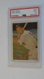 BASEBALL CARD - 1957 TOPPS #240 - HANK BAUER - PSA GRADE 3.5