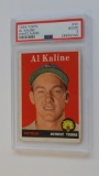 BASEBALL CARD - 1958 TOPPS #70 - AL KALINE - WHITE NAME - PSA GRADE 2