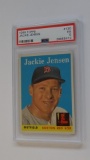 BASEBALL CARD - 1958 TOPPS #130 - JACKIE JENSEN - PSA GRADE 5