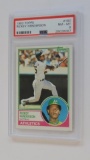 BASEBALL CARD - 1983 TOPPS #180 - RICKEY HENDERSON - PSA GRADE 8 NM-MT