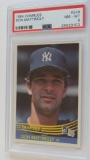 BASEBALL CARD - 1984 DONRUSS #248 - DON MATTINGLY - PSA GRADE 8 NM-MT