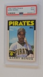 BASEBALL CARD - 1986 TOPPS TRADED #11T - BARRY BONDS - PSA GRADE 9 MINT