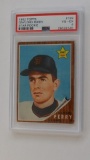 BASEBALL CARD - 1962 TOPPS #199 - GAYLORD PERRY STAR ROOKIE - PSA GRADE 4