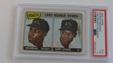 BASEBALL CARD - 1965 TOPPS #16 - ASTROS ROOKIES / JOE MORGAN - PSA GRADE 3